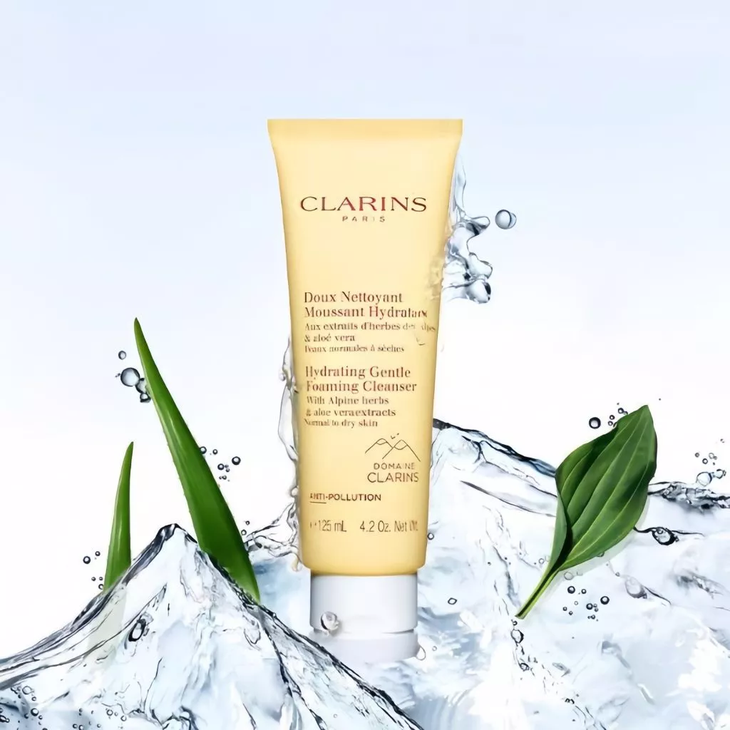 CLARINS Очищающий пенящийся крем с отшелушивающим эффектом Doux Nettoyant Gommant Express 125ml 2