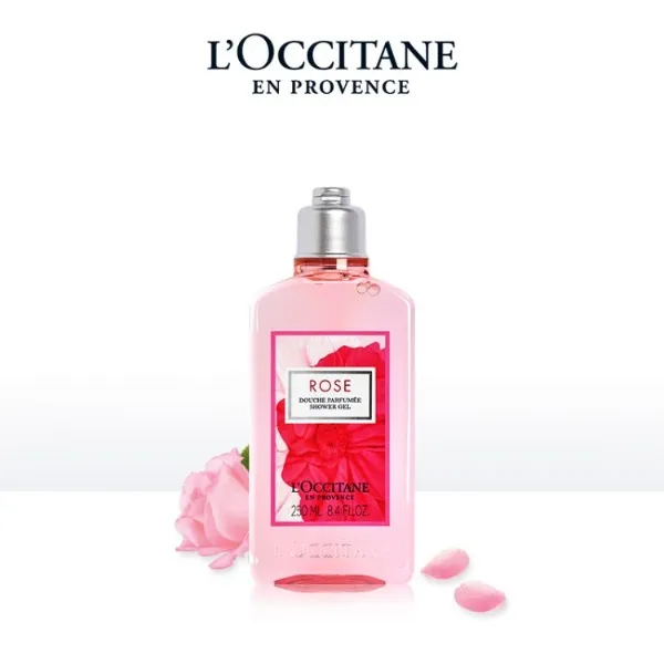 LOccitane Гель для душа Роза 250 мл 2